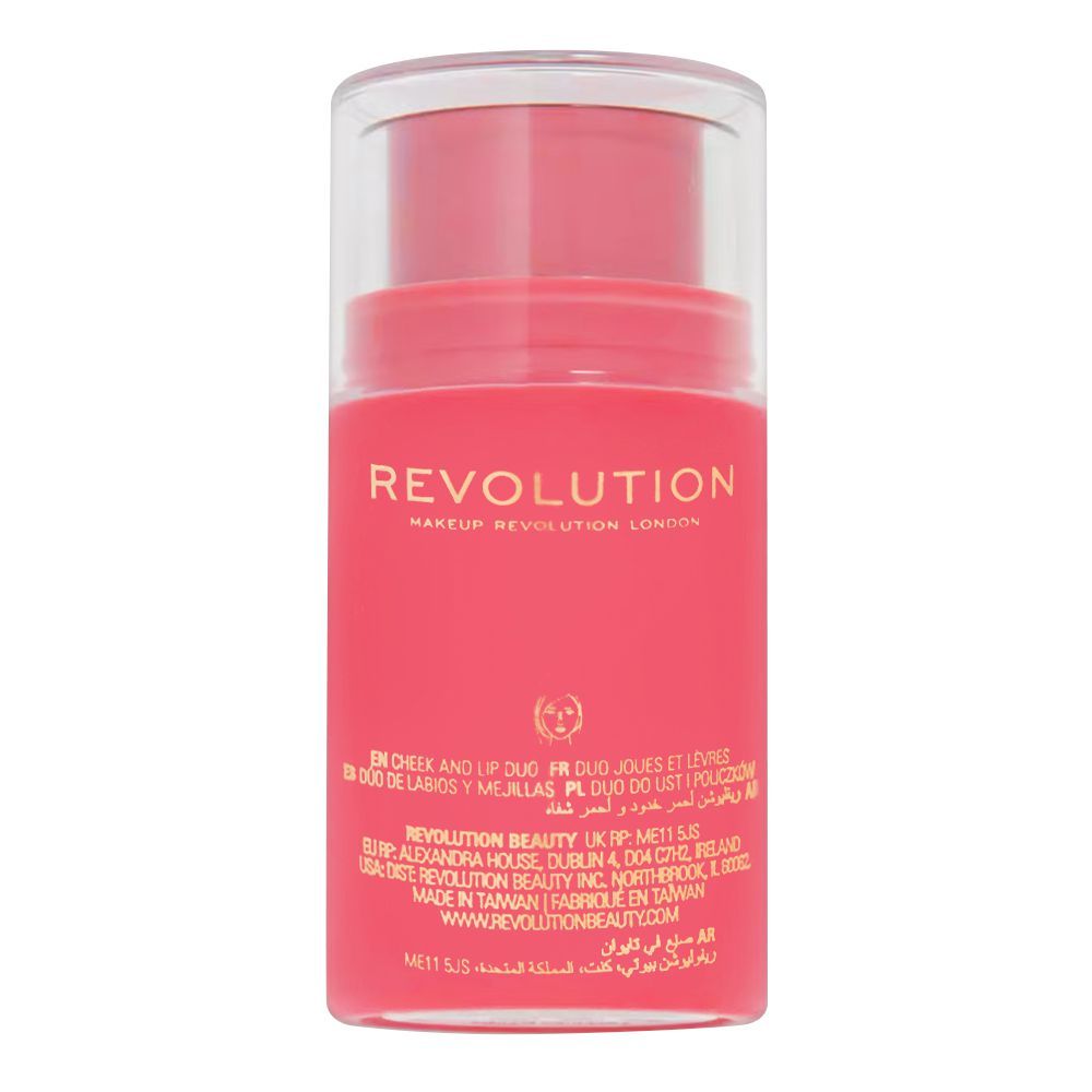 Makeup Revolution Fast Base Blush Stick, Rose, 14g - Image 2
