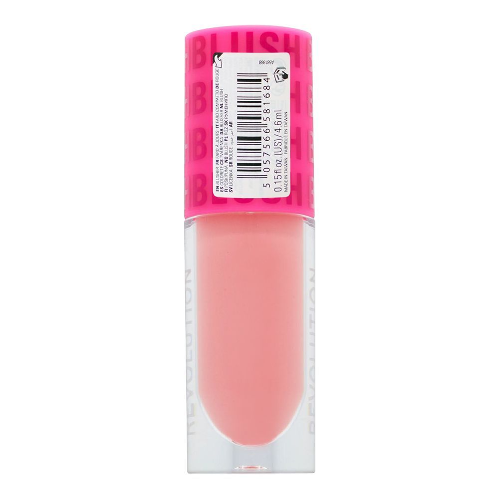 Makeup Revolution Blush Bomb Liquid Blush, Dolly Rose, 4.6ml - Image 2