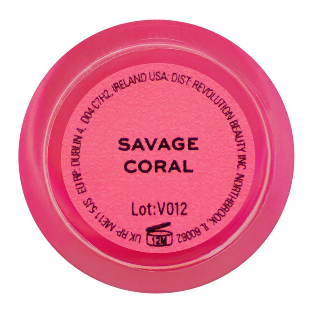 Makeup Revolution Blush Bomb Liquid Blush, Savage Coral, 4.6ml - Image 3