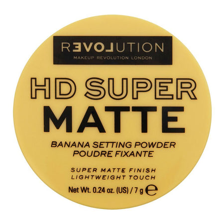 Makeup Revolution HD Super Matte Banana Setting Powder, 7g - Image 2