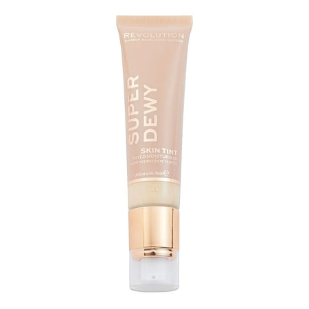 Makeup Revolution Super Dewy Skin Tint Tinted Moisturiser, Fair, 55ml - Main Image