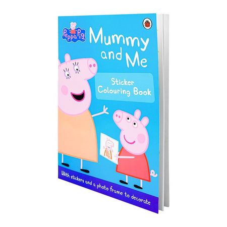 Peppa Pig Mummy And Me Sticker Coloring Book - Main Image