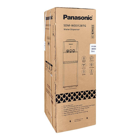 Panasonic Water Dispenser, Stainless Steel Hot Water Tank, Hot, Normal And Cold Water, SDM-WD-3128TG - Image 2