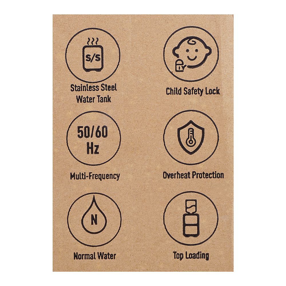 Panasonic Water Dispenser, Stainless Steel Hot Water Tank, Hot, Normal And Cold Water, SDM-WD-3128TG - Image 5