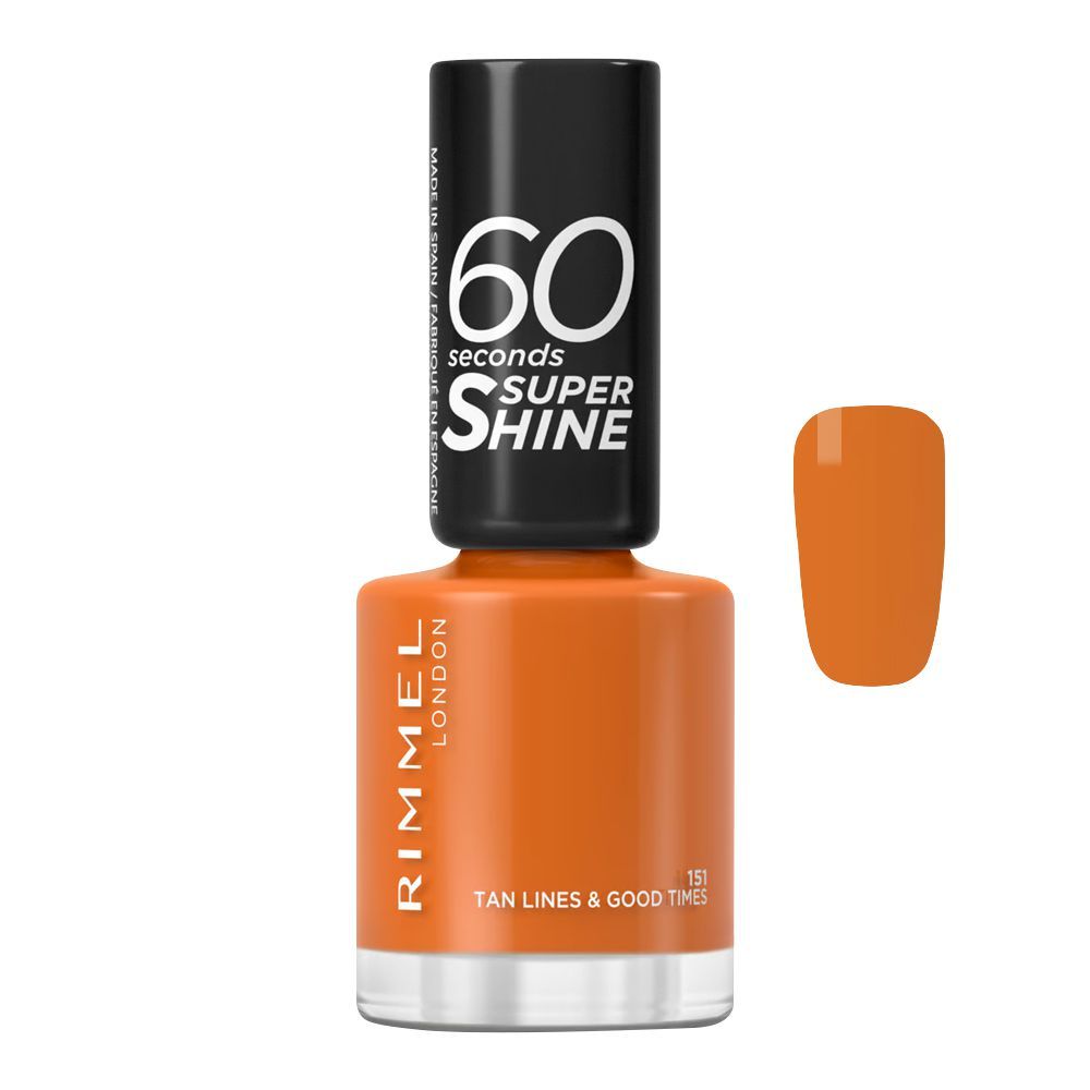 Rimmel 60-Second Nail Polish, 151 Tan Lines & Good Times - Main Image