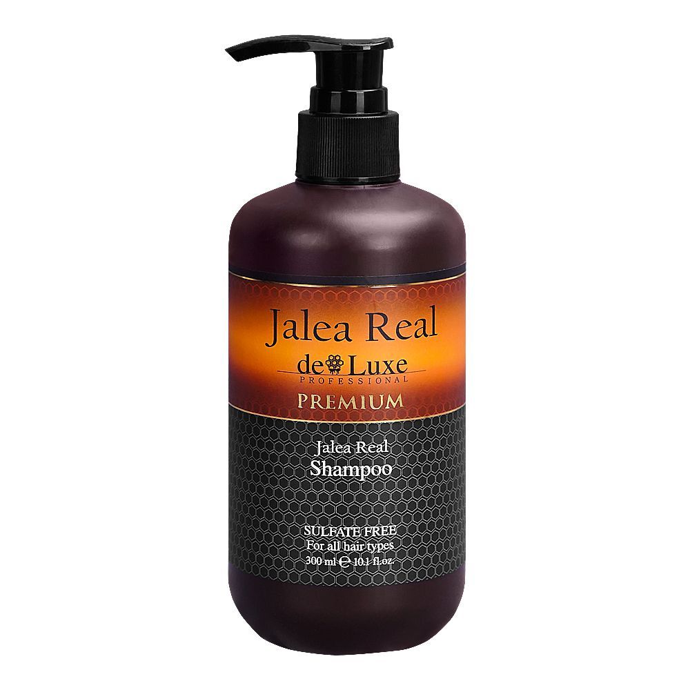 Jalea Real De Luxe Premium Jalea Real Sulfate Free Shampoo, For All Hair Types, 300ml - Main Image