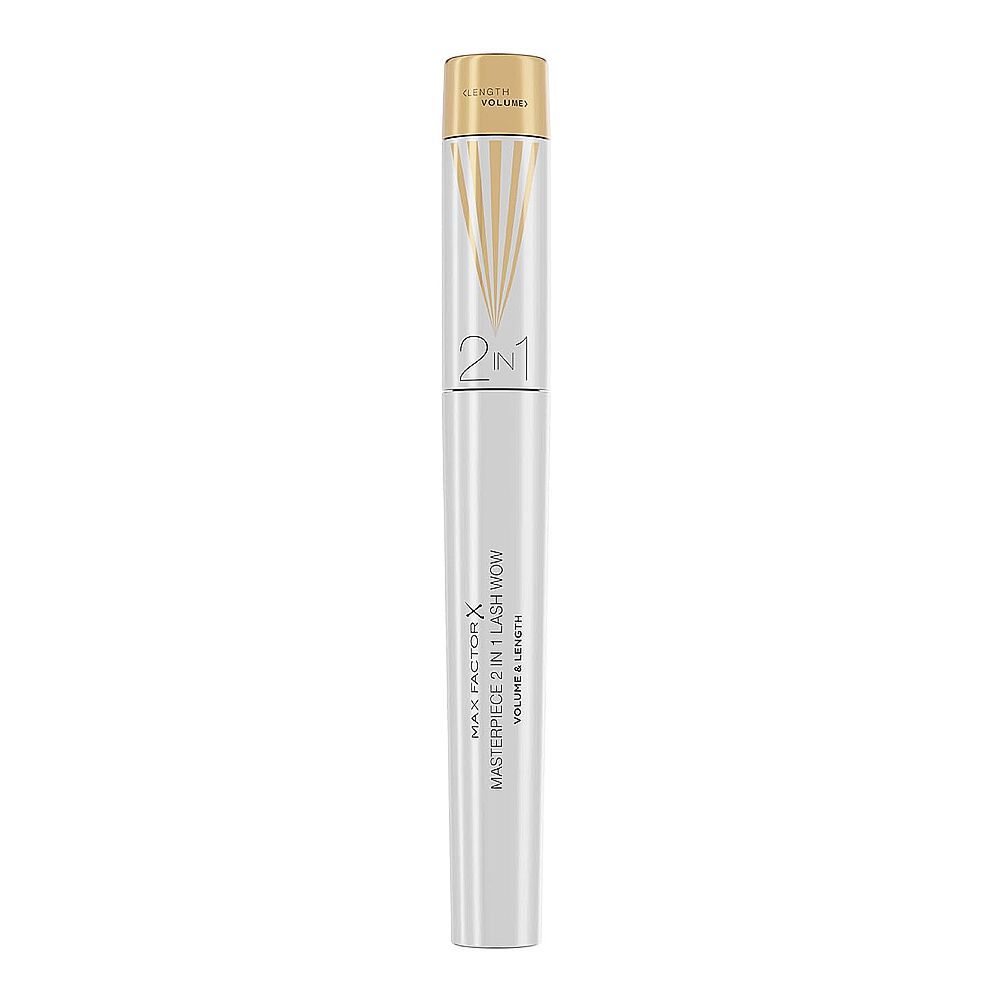 Max Factor Masterpiece 2-In-1 Lash Wow Volume & Length Mascara, Black, 7ml - Image 2