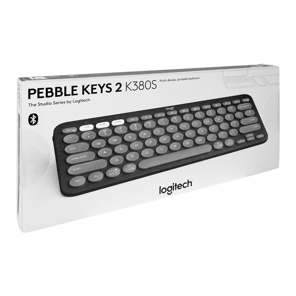 Logitech Pebble Key 2 Multi Device Portable Keyboard, K380S - Image 4