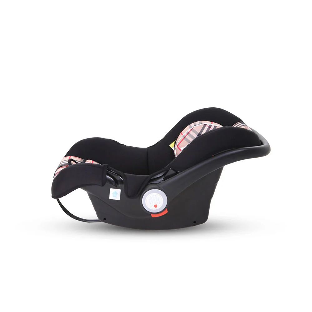 Tinnies Baby Carry Cot, Beige Check, T-008 - Image 4