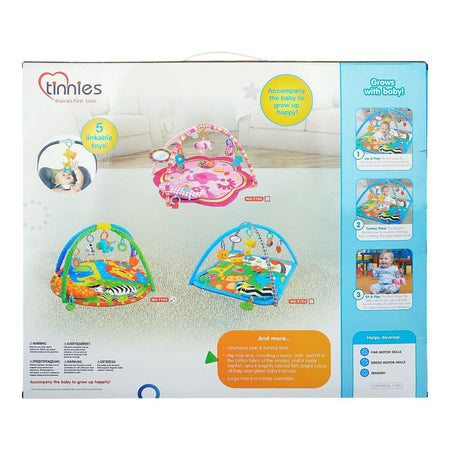 Tinnies Play Gym, For 0-12 Months, Polyester with Foam, Length 32 & Width 32 Inches, Holds Upto 9 Kg, T-703 - Image 2
