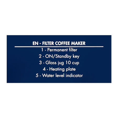DeLonghi Filter Coffee Machine, ICM2.1 - Image 6