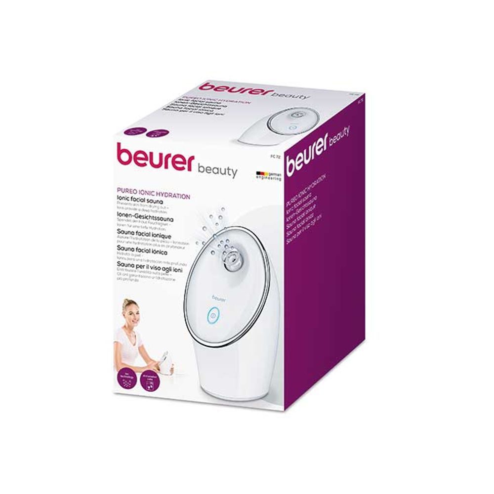 Beurer Pureo Ionic Hydration Ionic Facial Steamer, Facial Sauna, FC-72 - Image 5