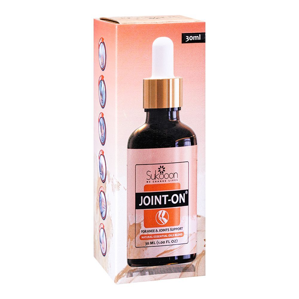 Sukoon Joint-On Essential Oil, For Knee & Joints Support, 30ml - Main Image
