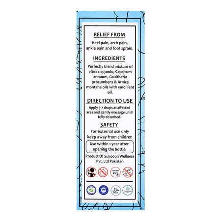Sukoon Heel-It Essential Oil, For Easy Heel, 30ml - Image 3