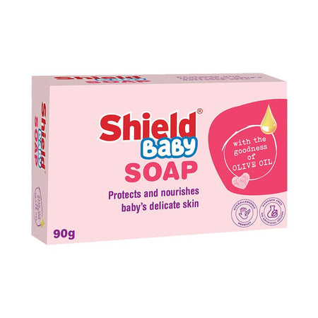 Shield Protects And Nourishes Baby Soap, 90g - Main Image