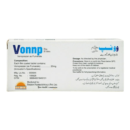Vonnp 20mg Tablets, Box - Image 2