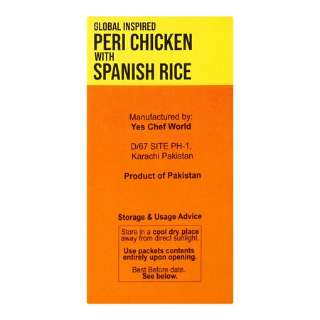 Yes Chef Peri Chicken & Spanish Rice 6 Easy Steps, 290g - Image 3