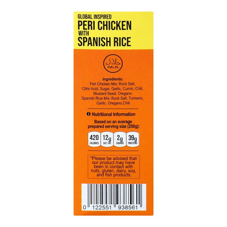 Yes Chef Peri Chicken & Spanish Rice 6 Easy Steps, 290g - Image 4
