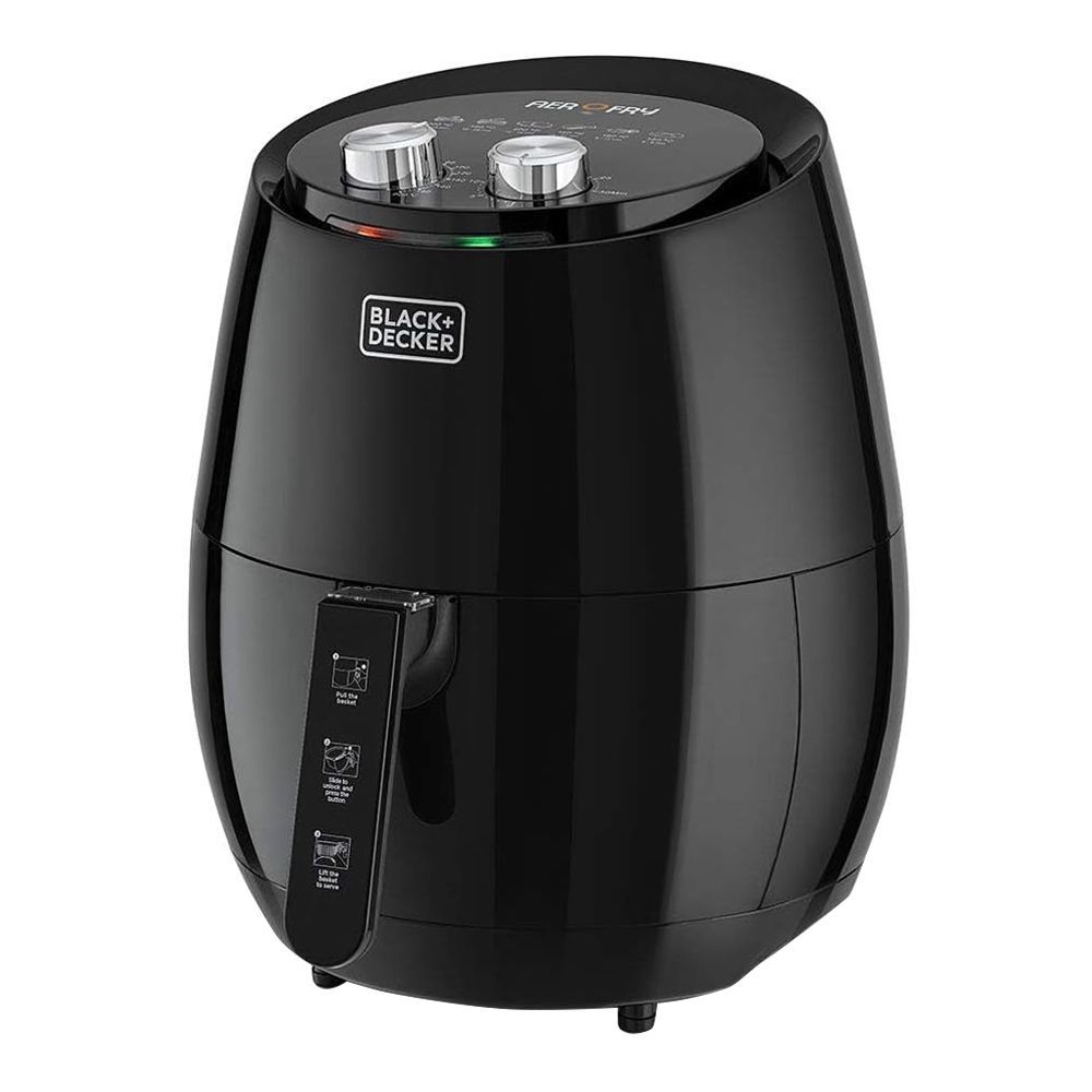Black & Decker Aero Air Fryer, 4.5 Liters, 1500W, AF-350-B5 - Main Image