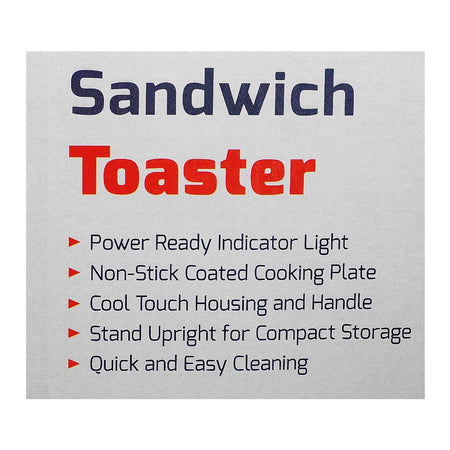 Gaba National Sandwich Maker, 850W, GN-396/20 - Image 4