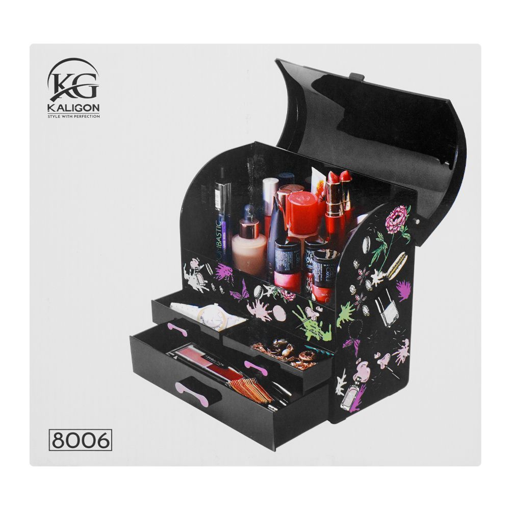 Kaligon Beauty Organizer, Frosted, 8006-F - Image 4