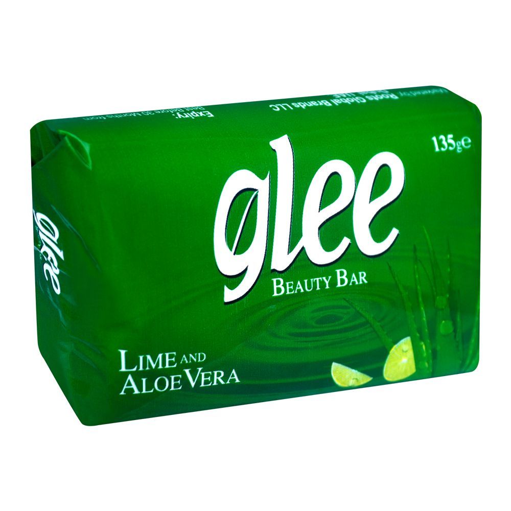 Glee Lime And Aloe Vera Beauty Soap, 135g - Main Image