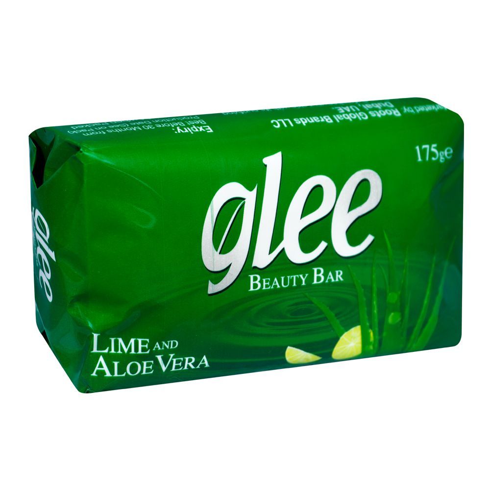 Glee Lime And Aloe Vera Beauty Soap, 175g - Main Image
