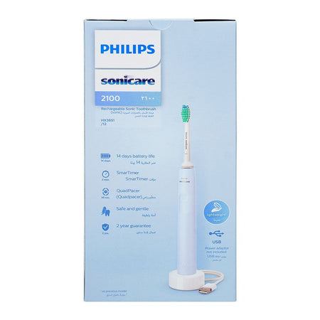 Philips Sonicare 2100 Rechargeable Tooth Brush, HX3651/12 - Image 4
