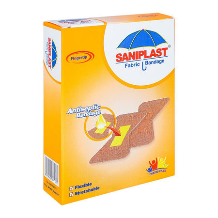 Sani Plast Fabric Fingertip Antiseptic Bandage, 20-Pack - Main Image
