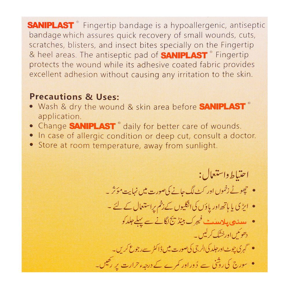 Sani Plast Fabric Fingertip Antiseptic Bandage, 20-Pack - Image 3