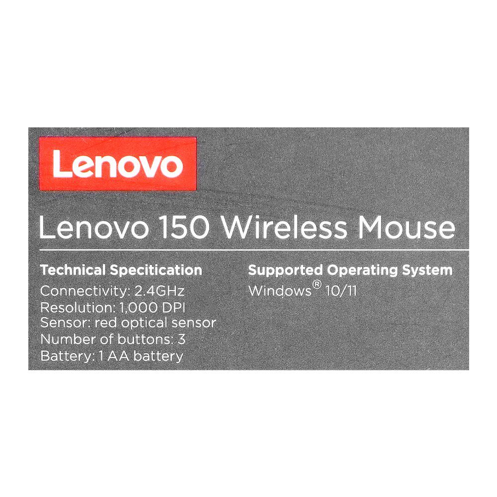 Lenovo 150 Wireless Mouse, MS-370OR - Image 6