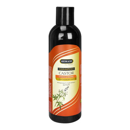 Hemani Castor Shampoo, For Damaged Hair, 350ml - Main Image