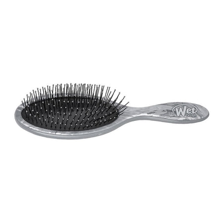 Wet Brush Original Detangler Hair Brush Marble-Blue Silver, BWR830MRSL - Image 2
