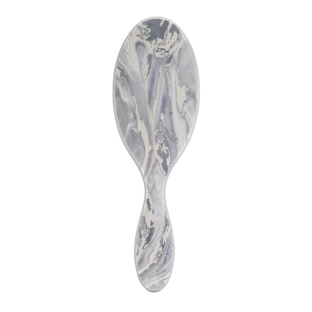 Wet Brush Original Detangler Hair Brush Marble-Blue Silver, BWR830MRSL - Image 3