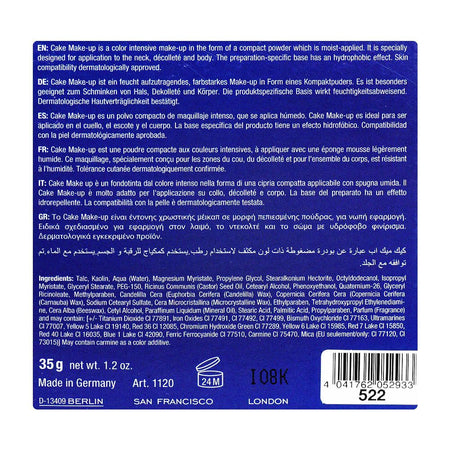Kryolan Cake Make-Up 522, 35g - Image 3