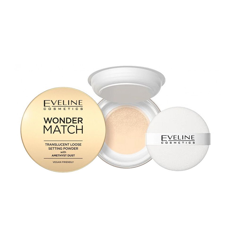 Eveline Wonder Match Translucent Loose Setting Powder With Amethyst Dust, 6g - Main Image
