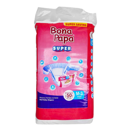 Bona Papa Super Baby Diapers Medium 3 Midi, 5-10 KG, 50-Pack - Image 2