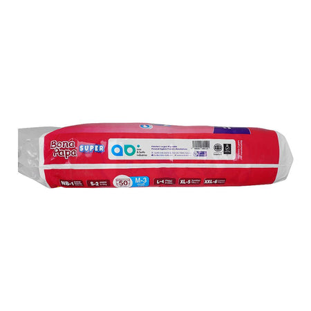 Bona Papa Super Baby Diapers Medium 3 Midi, 5-10 KG, 50-Pack - Image 3