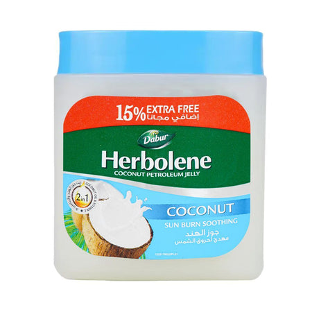 Dabur Herbolene Coconut Petroleum Jelly, Sun Burn Soothing, 115ml - Main Image