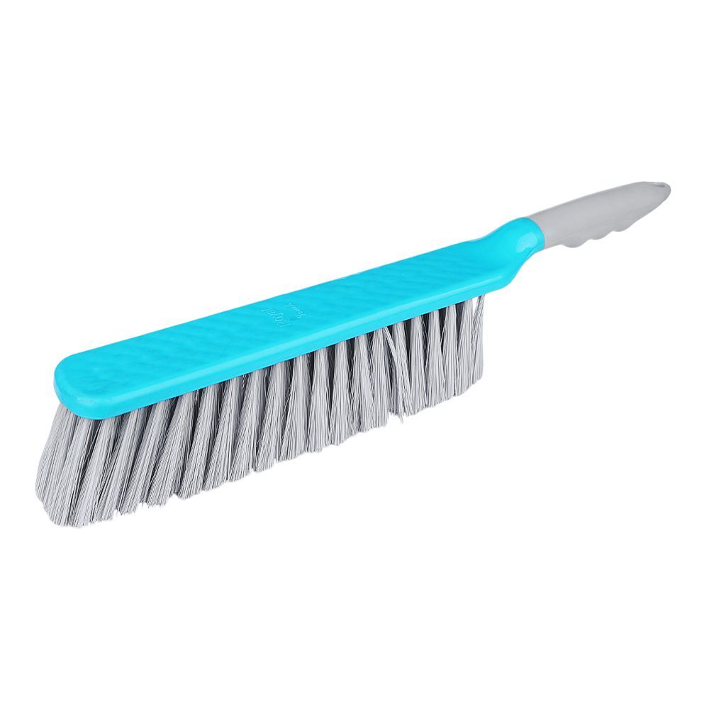Multipurpose Plastic Duster Hand Brush, Large, Green, Ideal For Carpet, Furnishers - Main Image
