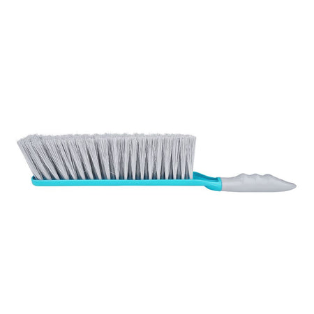 Multipurpose Plastic Duster Hand Brush, Large, Green, Ideal For Carpet, Furnishers - Image 2