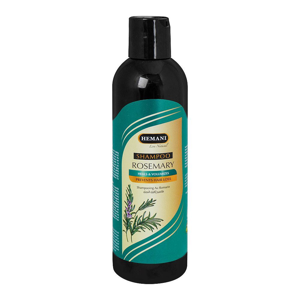 Hemani Rosemary Shampoo, Prevents Hair Loss, 350ml - Main Image