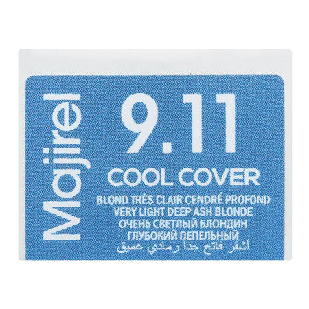 L'Oreal Professionnel Majirel Cool Cover Hair Coloring Cream, 9.11 Very Light Deep Ash Blonde, 60g - Image 6