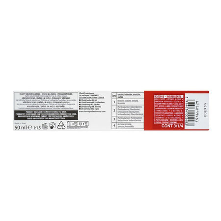 L'Oreal Professionnel Majirel Hair Coloring Cream, 5.62 light Extra Iridescent Red Brown, 60g - Image 3