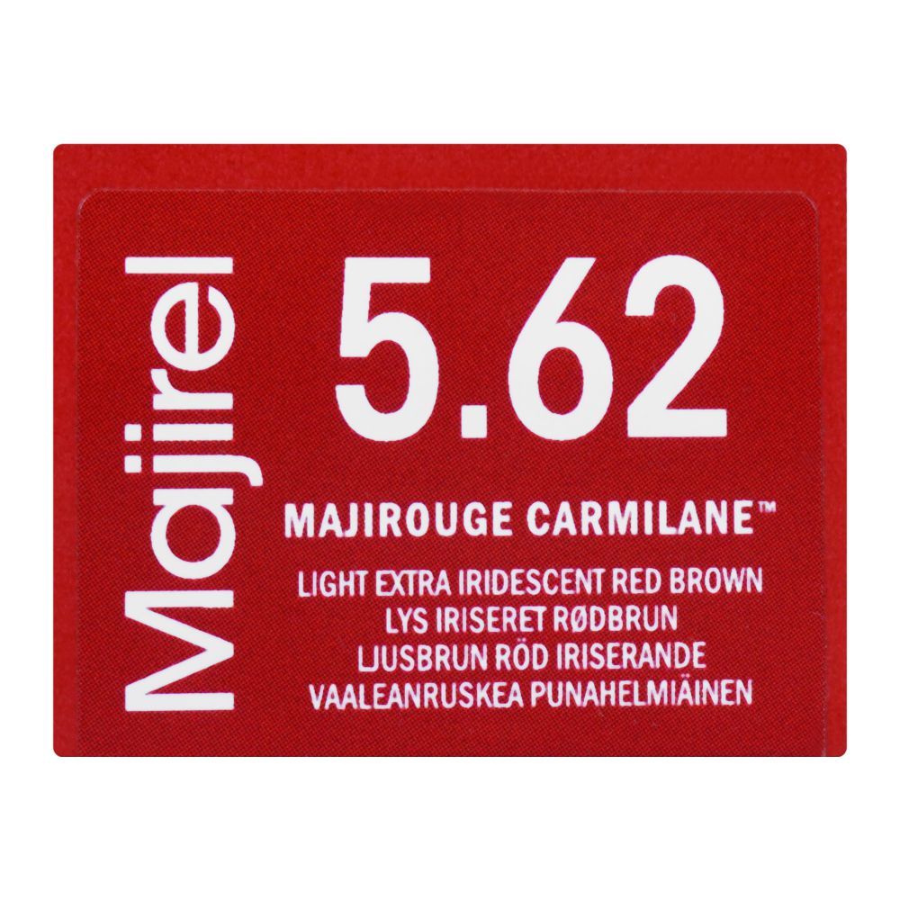 L'Oreal Professionnel Majirel Hair Coloring Cream, 5.62 light Extra Iridescent Red Brown, 60g - Image 6