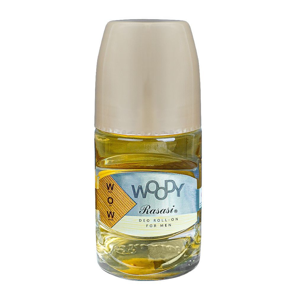 Rasasi Woody For Men Roll On, For Men, 50ml - Main Image