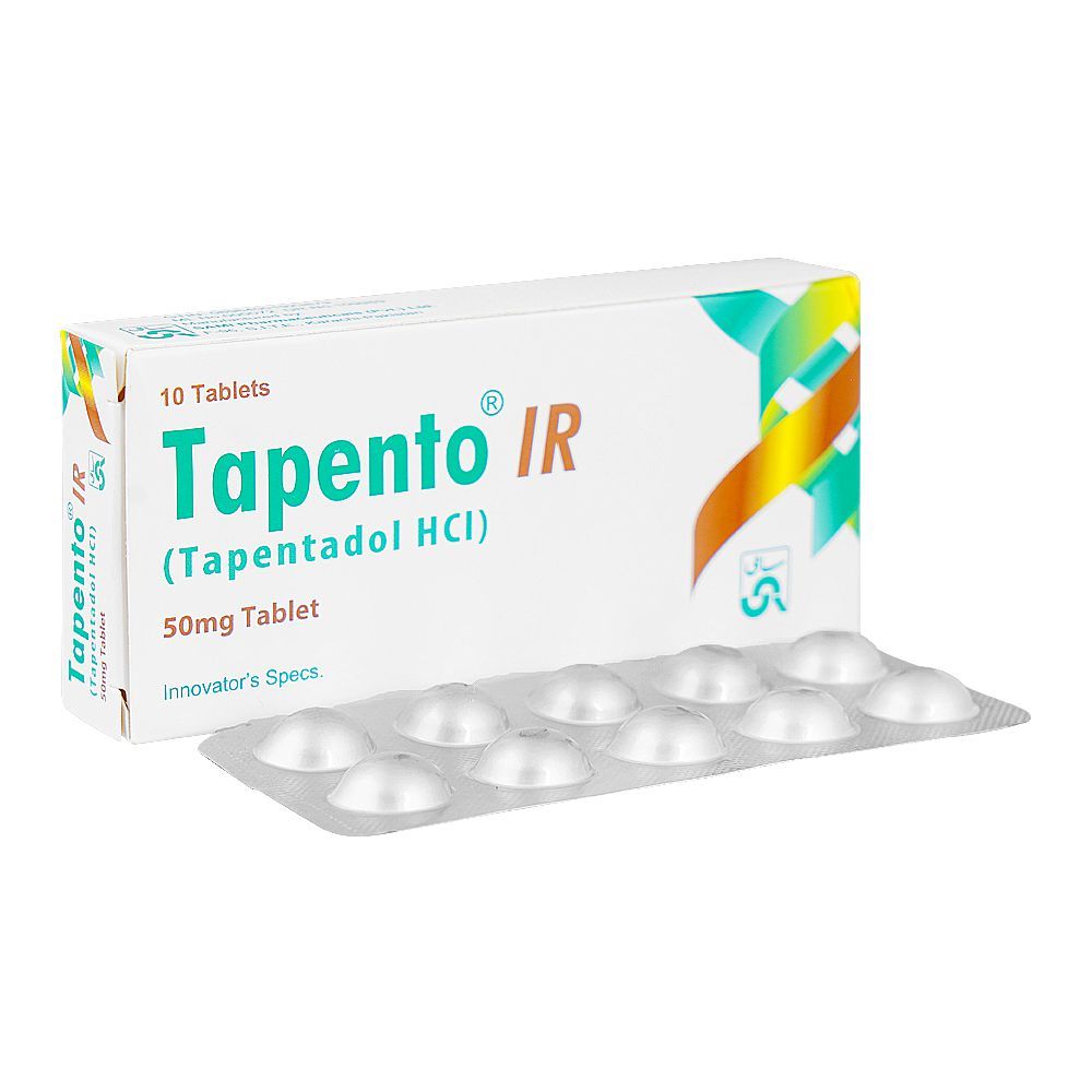Tapento IR Tablets, 50mg Box (10 Tablets) - Main Image