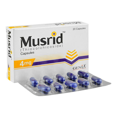 Musrid 4mg Capsules, Strip (10 Capsules) - Main Image