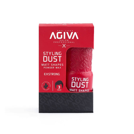 Agiva Professional Styling Dust Extra Strong, 03 Hold Matt Shapes Powder Wax, 20g - Image 4