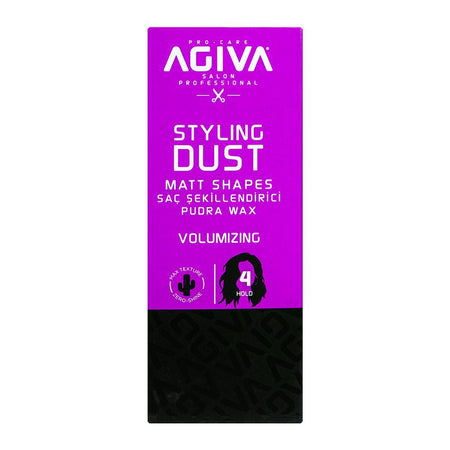 Agiva Professional Styling Dust Volumizing, 04 Hold Matt Shapes Powder Wax, 20g - Image 3